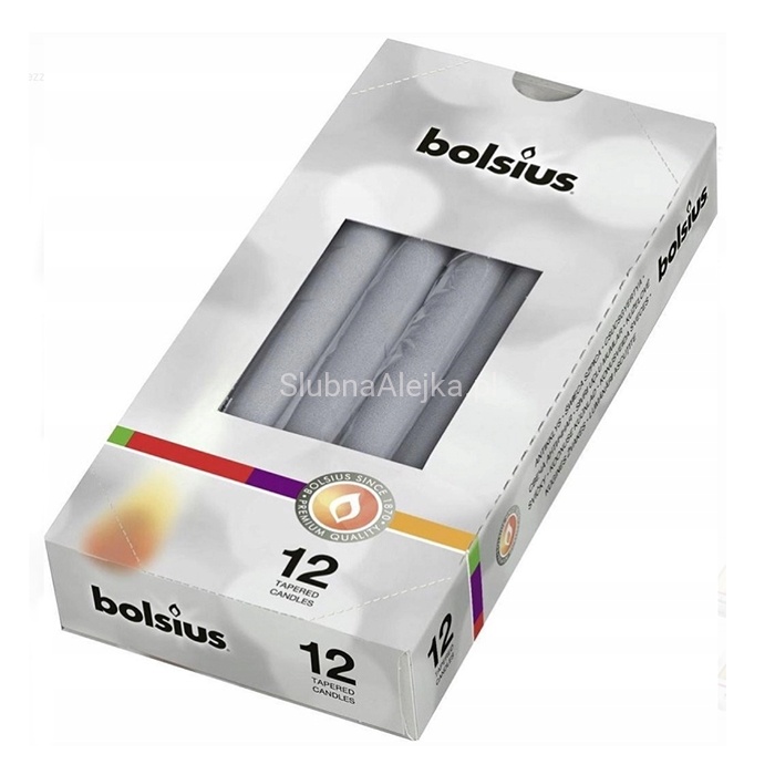 swiece bolsius szpice srebrne 25 cm 12 szt..jpg