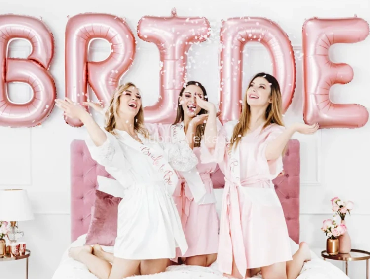 balon foliowy Bride rozowe zloto.jpg