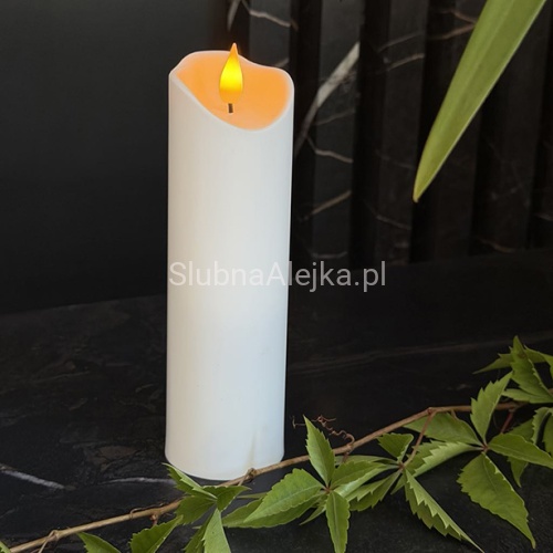swieca led biala fala 17 cm fi 5 cm.jpg