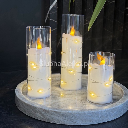 swieca girlanda led biala zestaw.jpg