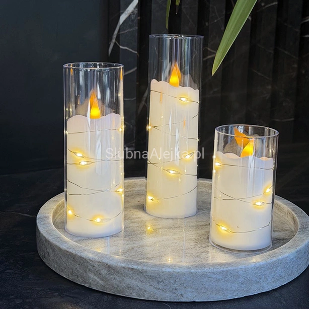 swieca girlanda led biala zestaw.jpg