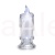 swieca brokaatowa led 15 cm zimne swiatlo 3.jpg