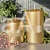 swieca pienkowa zlota structura 13 cm.jpg