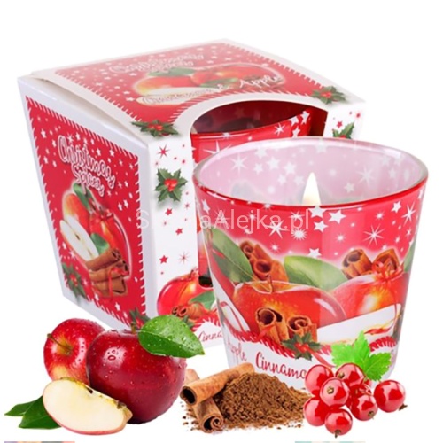 Świeca Zapachowa w Szkle Christmas Spices Cinnamon & Apple.jpg