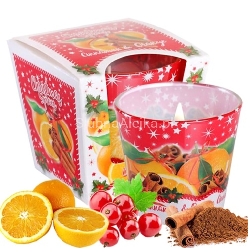 Świeca Zapachowa w Szkle Christmas Spices Cinnamon and Orange.jpg