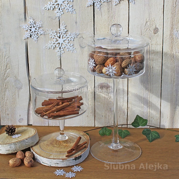 szklana bomboniera na candy bar na długiej nóżce 40 cm2.jpg