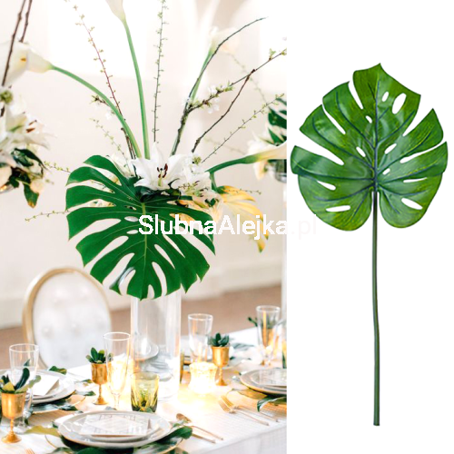 Liść Monstera do Dekoracji Sali 80cm.jpg