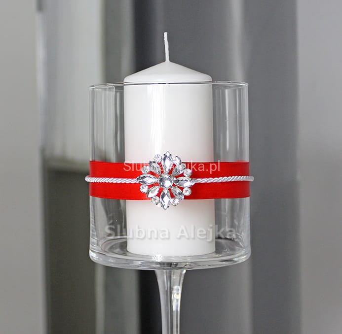 swiecznik szklany na nodze gładki cm.jpg