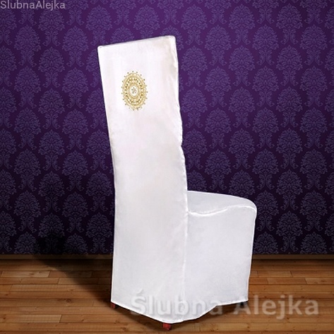 pokrowiec na krzesło komunia