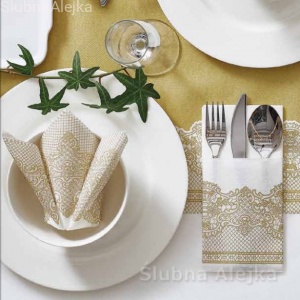 eleganckie serwetki