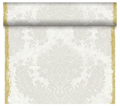 Bieżnik Flizelinowy Duni ROYAL BIAŁY 40cm x 24m