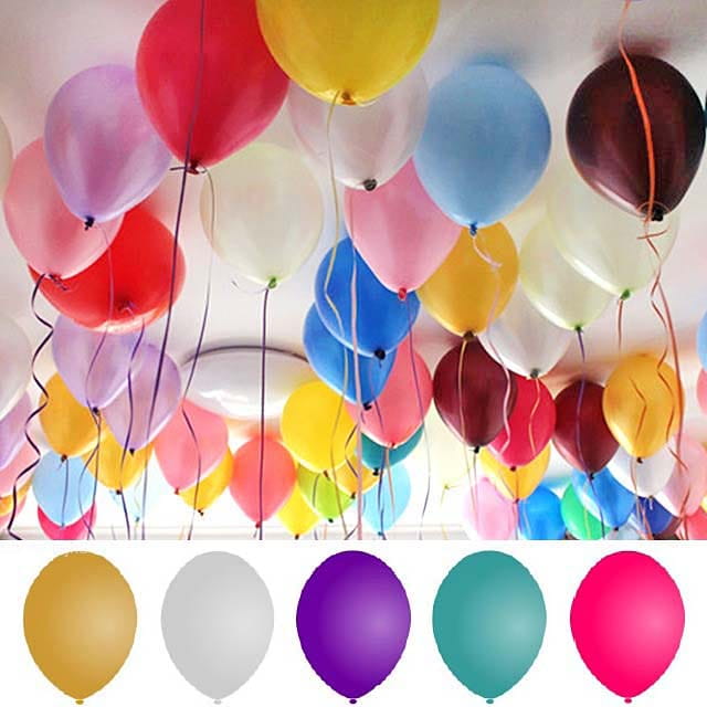 Balony Metaliczne 12cm 100 szt. WYBIERZ KOLOR!