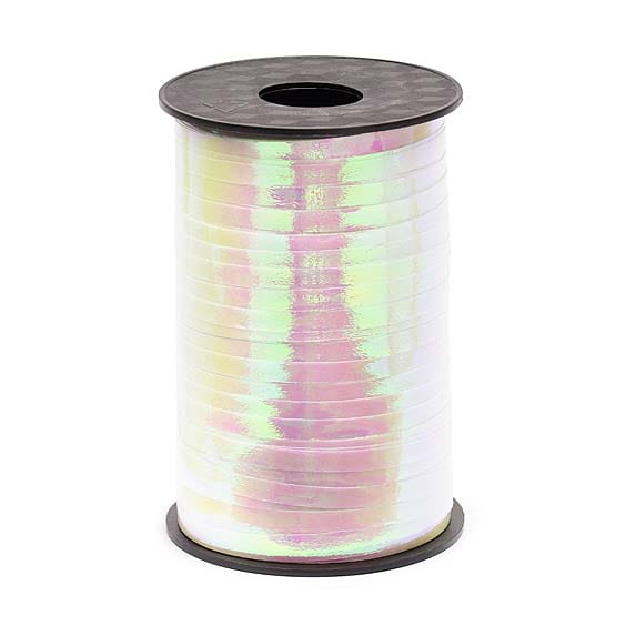 Wstążka Plastikowa Metalizowana Opalizujący 5 mm / 225 m