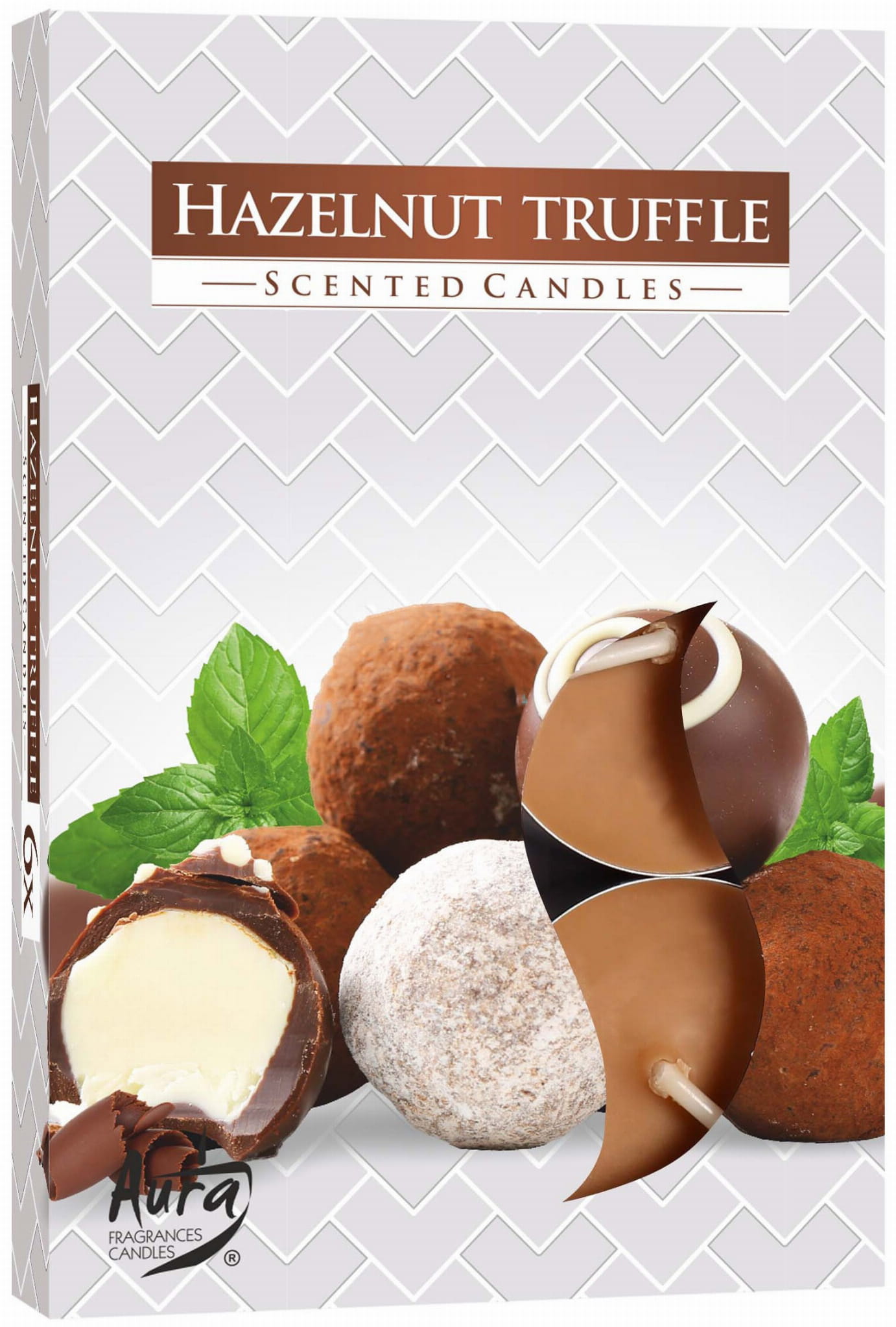 Podgrzewacze Zapachowe Świąteczne Hazelnut Truffle 6szt.