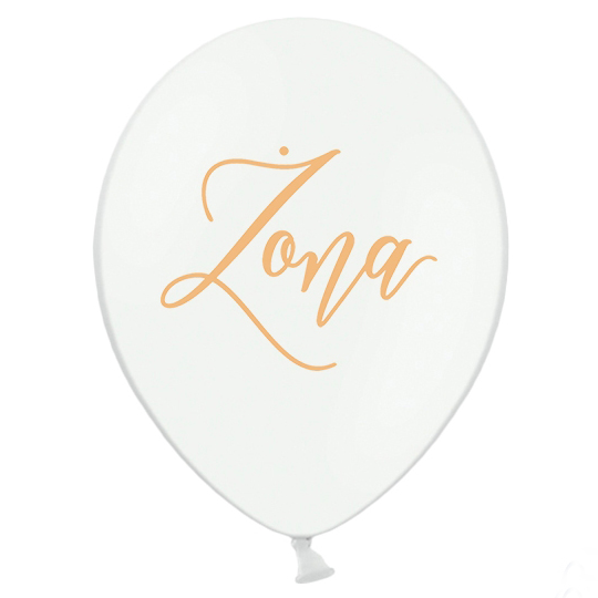 Balony Weselne Żona 50 szt.