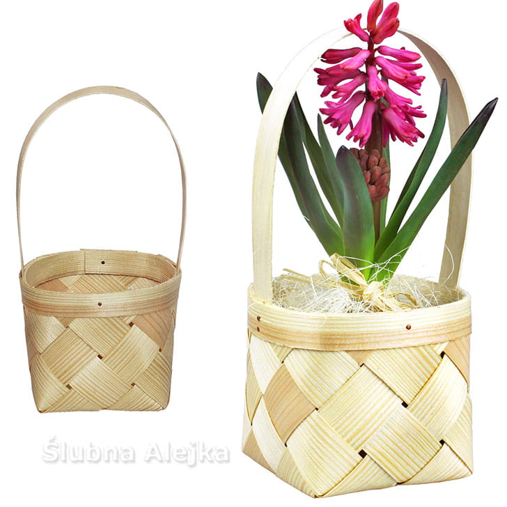 Koszyczek Mały Naturalny 25 cm